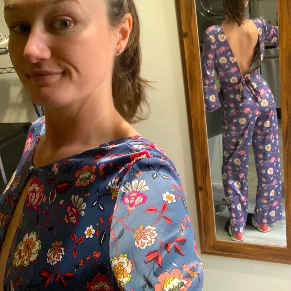 Sexy Victoria Secret Silk Onesie NWOT